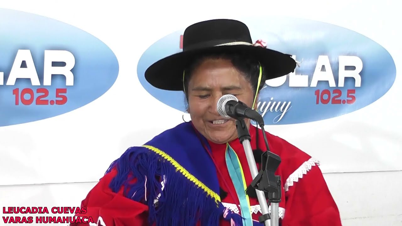 LEUCADIA CUEVAS DE VARAS HUMAHUACA  -  LA COPLERA CON MAYOR EXPERIENCIA 30 ABRIL 2022 HD