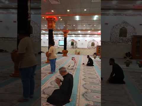 نجف الاشرف من داخل مرقد السيد محمد باقر الصدر رحمه الله وانجيليه