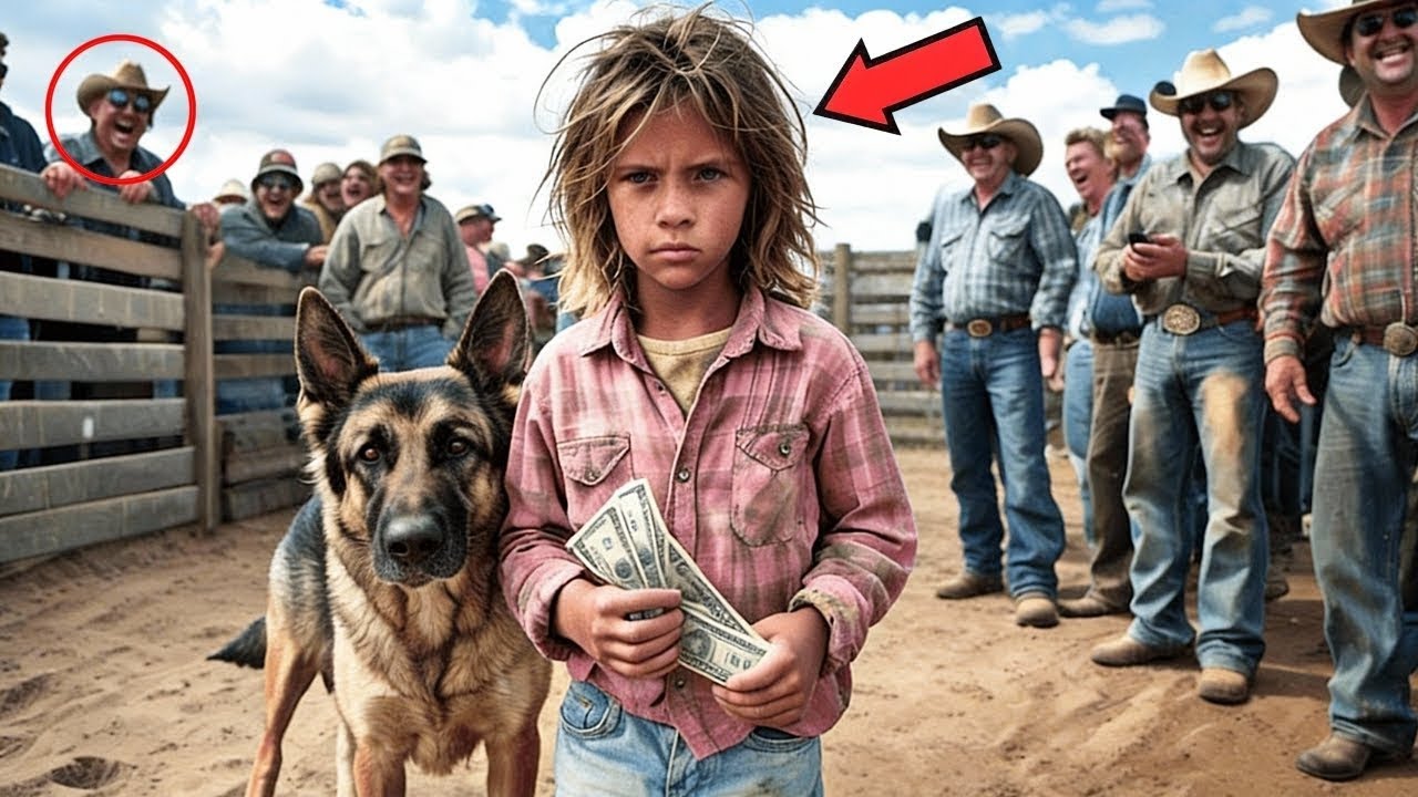 Zehnjähriges Mädchen kauft kranken Polizeihund bei Auktion – Was danach geschah schockierte all