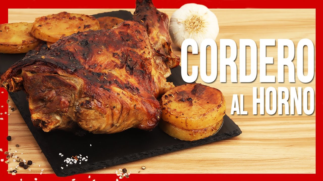 🎄 Cómo Hacer CORDERO al HORNO con PATATAS ▻ Pierna de Cordero Asado -  YouTube