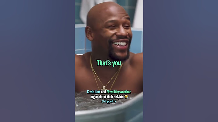 Kevin Hart & Floyd Mayweather Argue About Their Height 😂