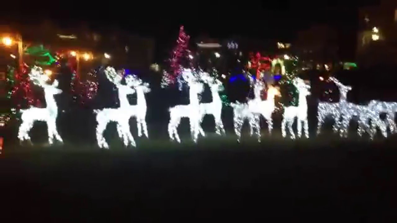 Christmas Lights Cobourg Waterfront YouTube