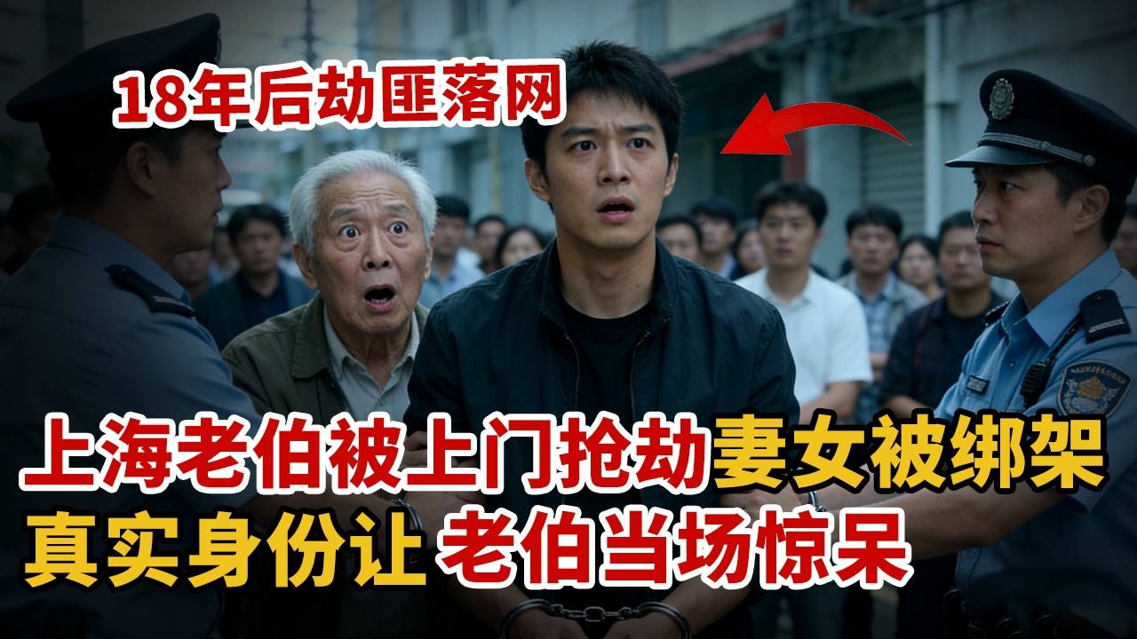 上海老伯遭遇上门抢劫，妻女被绑架！18年后劫匪落网，真实身份让老伯当场惊呆【中国110】