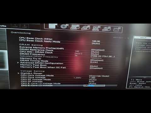 13700k + MSI Z790 Pro-A + 7200 ram kit BIOS Settings + Timings + Aida64 Results