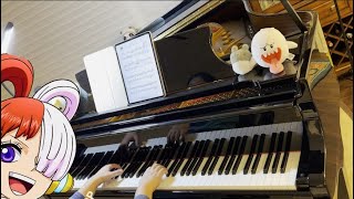 Download lagu Where the wind blows - One Piece Red ending song - Ado - Ru’s Piano
