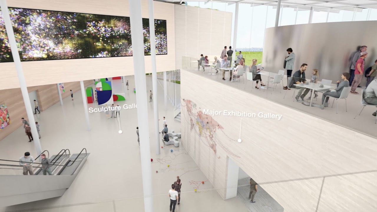 AGNSW Sydney Modern Project animation