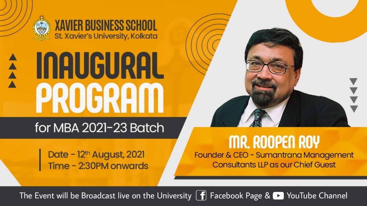 Virtual Inauguration of MBA Program
