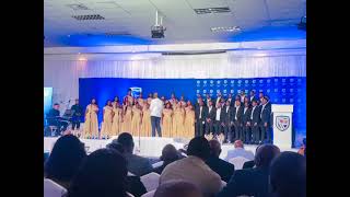 Ngena nawe by Mr D.Gamedze ,rendered by Pure Voices . Conducted by Mr G Nxumalo. 