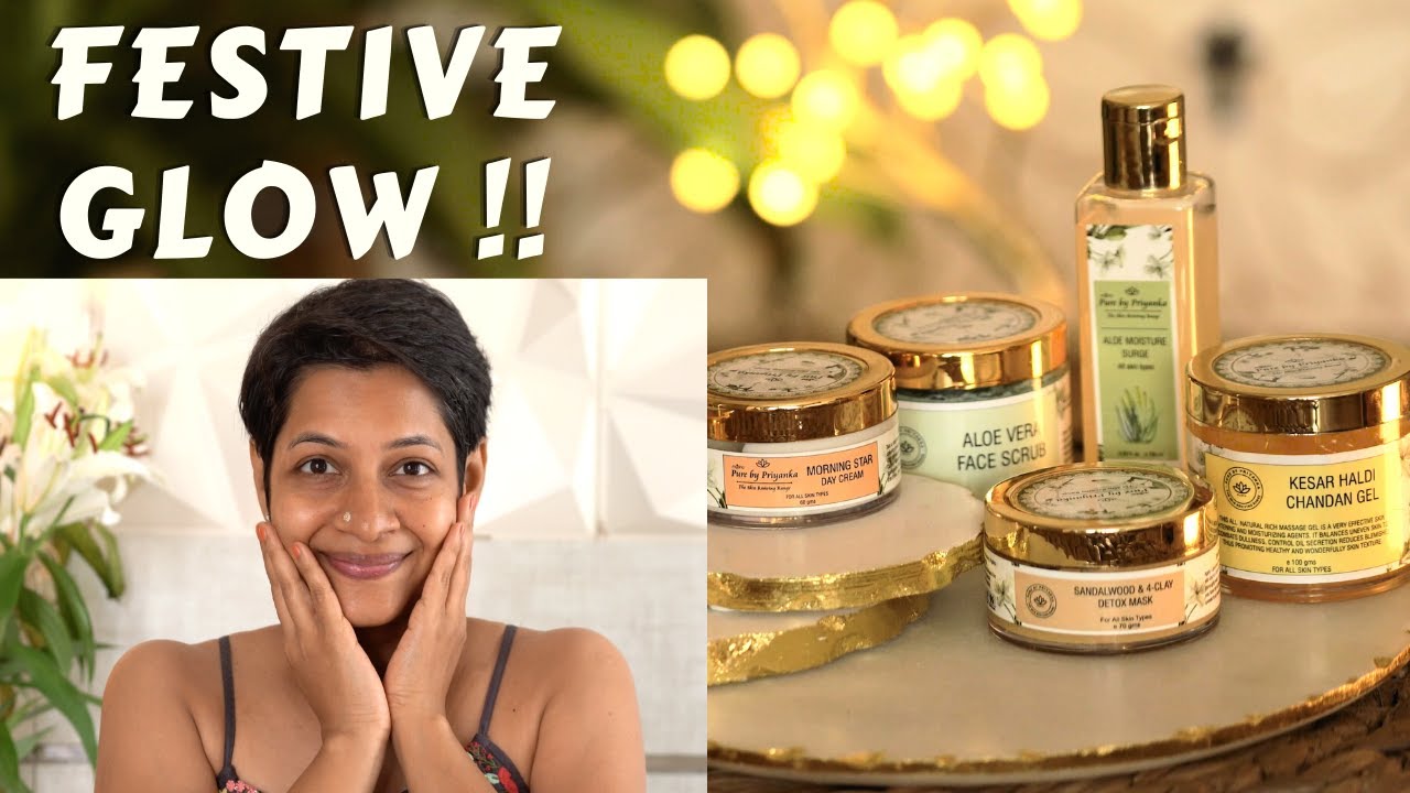 Skincare Routine for Glowing Skin| GIVE AWAY | Diwali Glow | JoyGeeks ...
