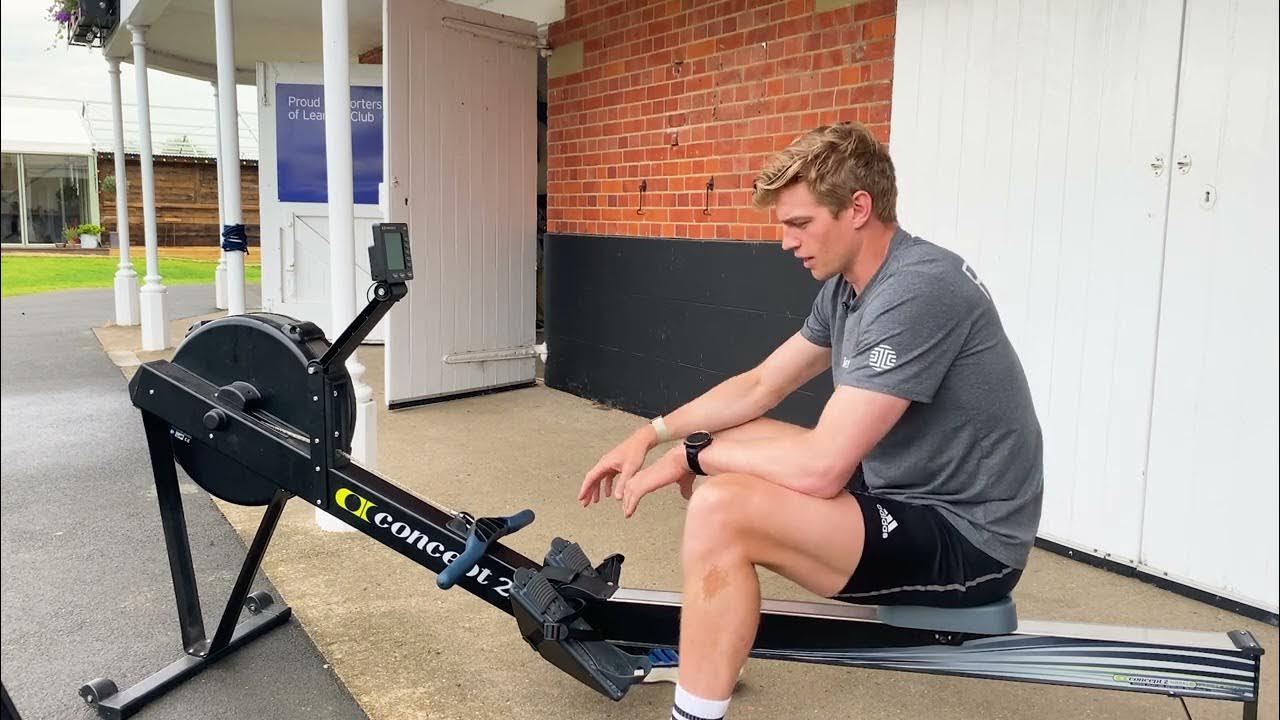 Rowing ergo Set Up, Feet & Drag Factor with Tom YouTube
