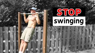 How To NOT Swing When Doing Pull Ups (And Leg Raises)