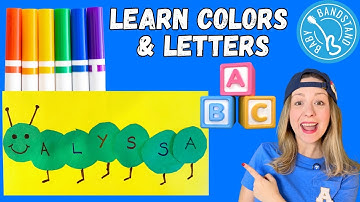 Toddler Learning Activity, Learn Colors, Shapes, Letters & Pre-Writing Skills Learn with Ms  Alyssa!