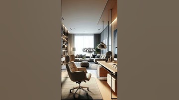 Home Office Interiors: Design Work Space | Boost Productivity and Style  #spinteriors #shorts #yt