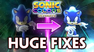 The BIGGEST Sonic Colors: Ultimate Patch is OUT NOW - What Does It Fix?