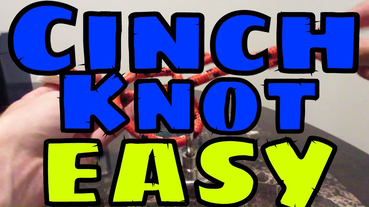 cinch knot