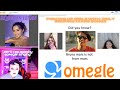 Omegle singing reactions (but only bruno mars songs!)