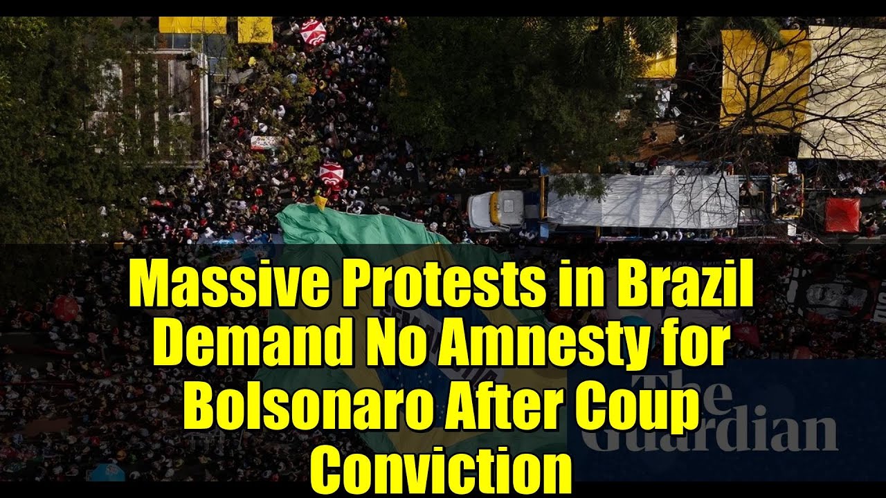 Массовые протесты в Бразилии требуют не амнистировать Болсонару после его осуждения за переворот