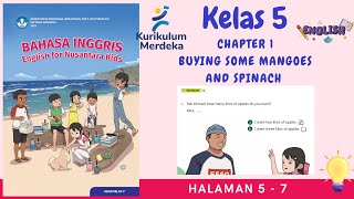 Kurikulum Merdeka Kelas 5 B Inggris - English for Nusantara Kids | Chapter 1 | Halaman 5 - 7