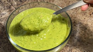 Salsa verde Deliciosa y fácil | Green Sauce easy?