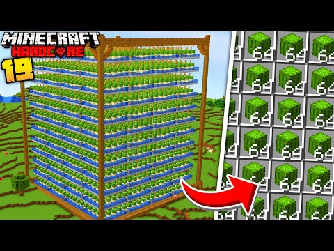 UNLIMITED CACTUS in Minecraft Hardcore