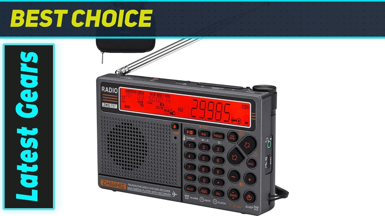 ZHIWHIS ZWS-757: The Ultimate Emergency Radio? - YouTube