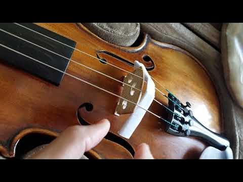 Самодельная сурдина глушилка для скрипки. - YouTube