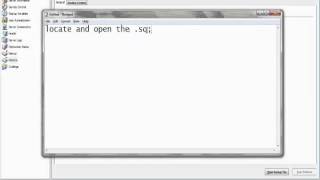 How to use MySQL Administrator to Restore a Database