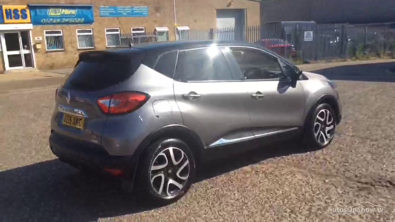 RENAULT CAPTUR DYNAMIQUE S MEDIANAV DCI GREY/BLACK 2015 