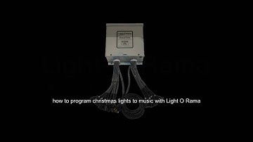 Video project how to progam light o rama