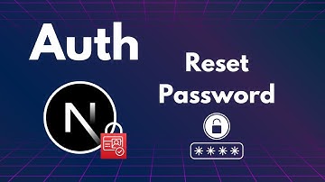 NextJS AWS Cognito Authentication | Part 5: Reset Password
