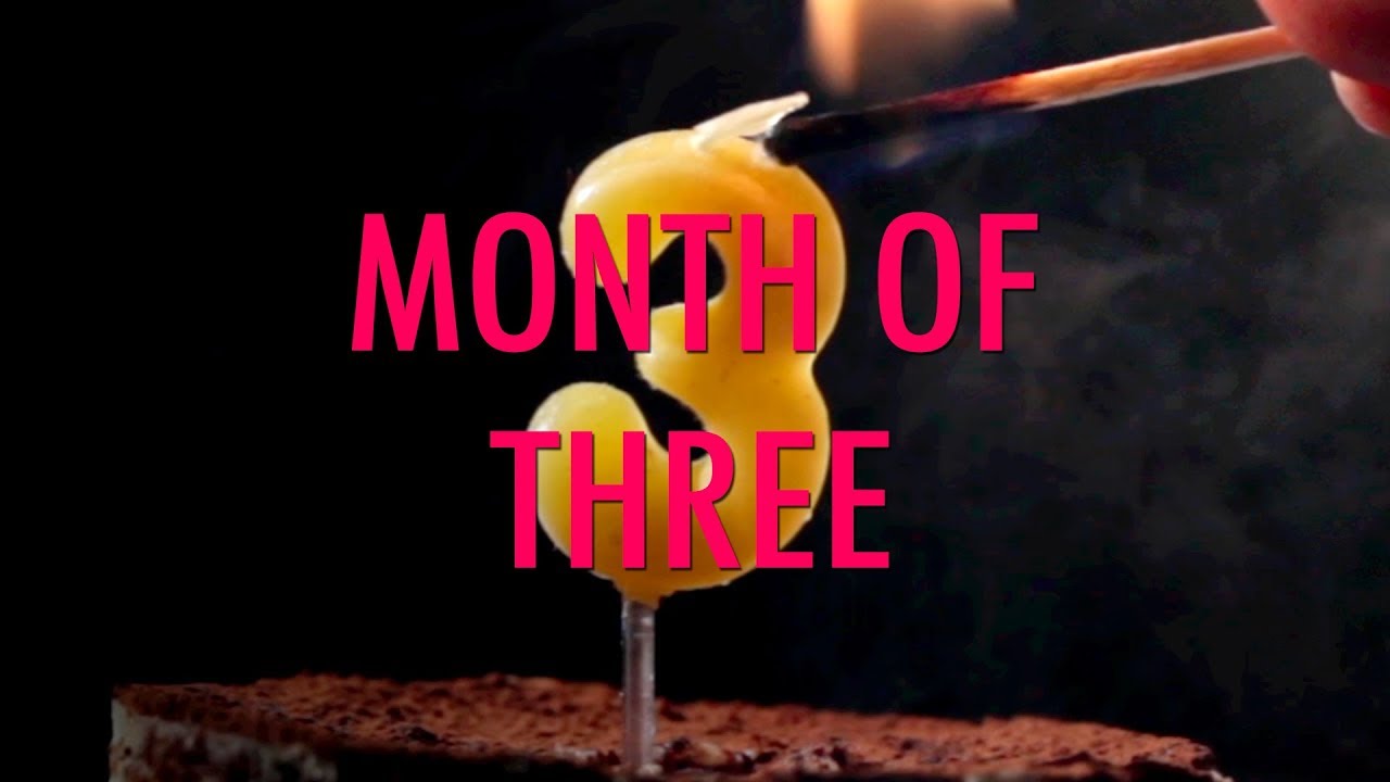 Month of Three - It’s Month of Three! Enjoy three.
