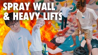 SPRAY WALL & HEAVY LIFTS | The Kids