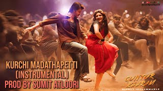 Kurchi Madathapetti (Instrumental) - Guntur Kaaram | Mahesh Babu, SreeLeela, BGM [Prod By Sumit A]