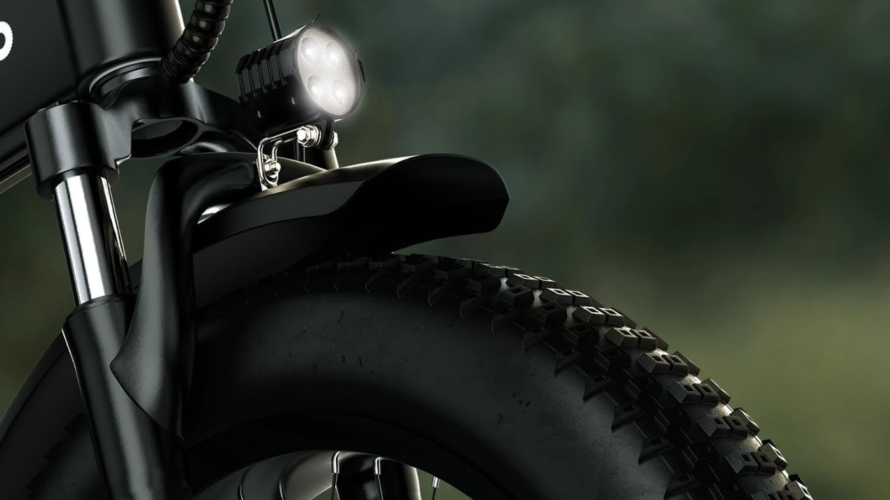 960WH BIG BATTERY! 🔋 1000W Folding Fat Tire E-Bike (80 Mile Range) 🚲