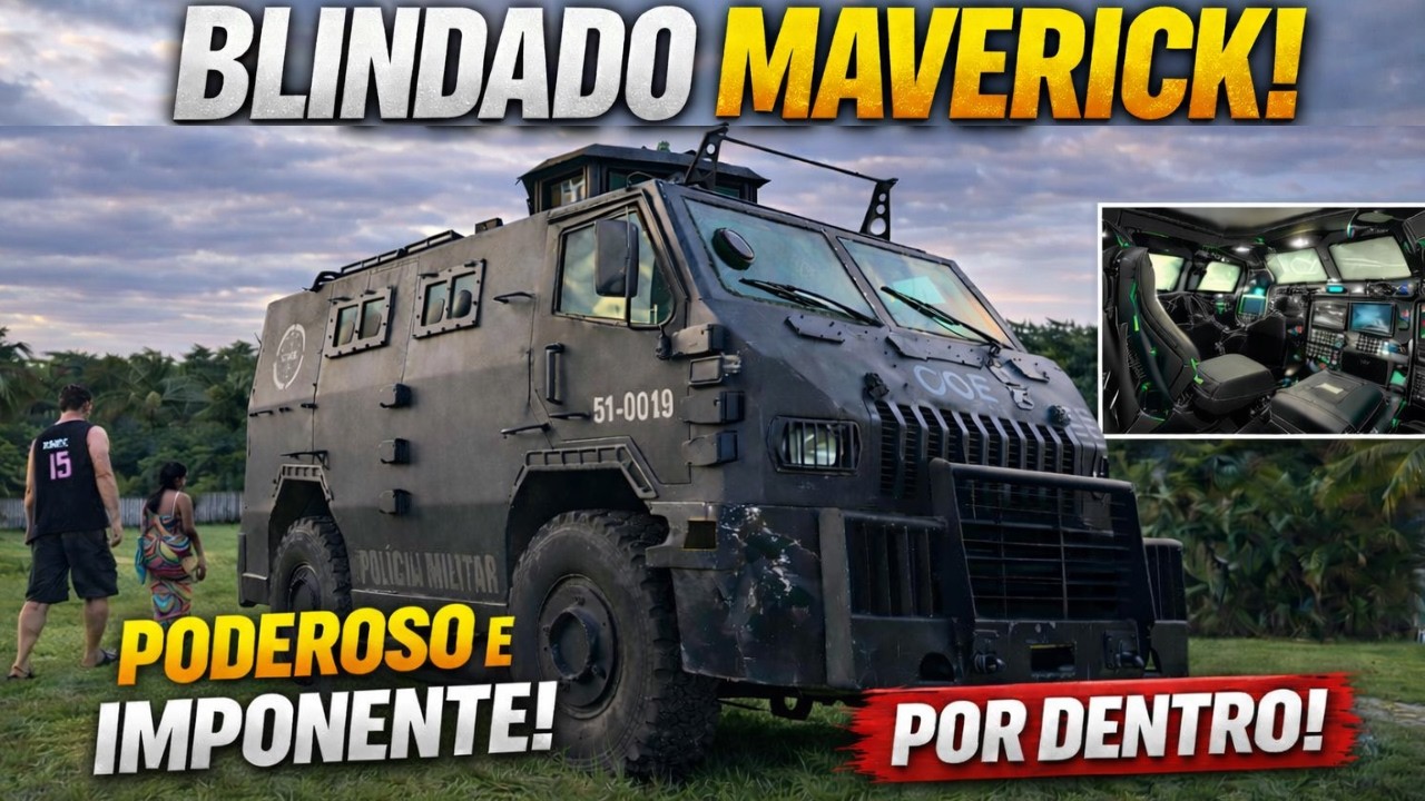 BLINDADO DA MEGA OPERAÇÃO do Alemão