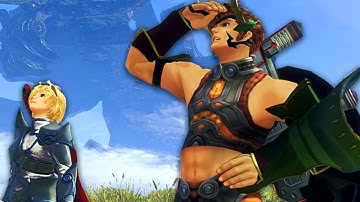 Saving Reyn from Queen Arachno in Xenoblade Chronicles - 5