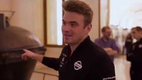 Nissan e.dams: Visit the history of innovation with Sébastien Buemi and Oliver Rowland