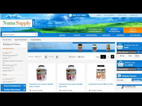 Attribute Filtering for AspDotNetStoreFront & Simrun E-commerce