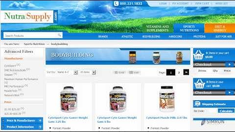 Attribute Filtering for AspDotNetStoreFront & Simrun E-commerce