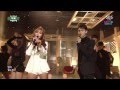 141123 Inkigayo Hyorin X Jooyoung - Erase (feat. Iron)