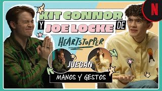 Kit Connor Y Joe Locke Juegan Manos Y Gestos Heartstopper Netflix