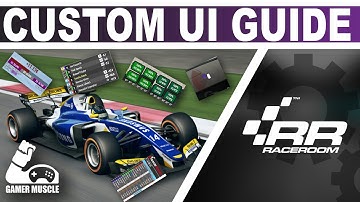 RaceRoom Custom Hud UI Guide  -  [Web Hud Download Link]