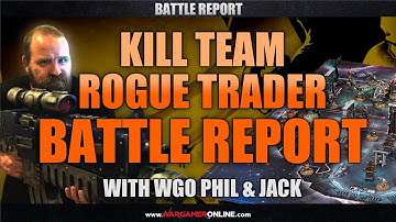 ⭐️NEW Kill Team Rogue Trader - Battle Report Elucidians vs Gellerpox