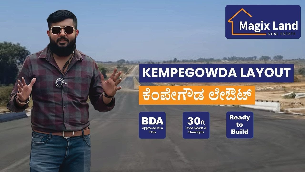🏡 Kempegowda Layout – Premium BDA Approved Villa Plots in Bangalore