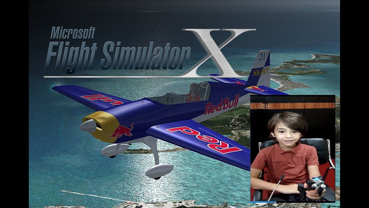 Microsoft Flight Simulator X - Red Bull Extra 300 Air racing Challenge in 