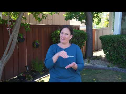 Easy Water Saving Tips in Sign Language: Efficient Irrigation | Conserve in Contra Costa | CCWD