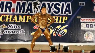 Mr Malaysia 2016 Middleweight - Sharafuddin Samuri Kelantan 