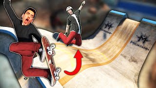 SKATING THE SUPER ULTRA MEGA PARK WITH @ZexyZek! (Skate 3)