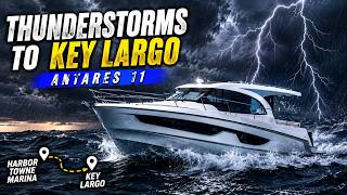 Fort Lauderdale to Key Largo - Thunderstorms in the Ocean!