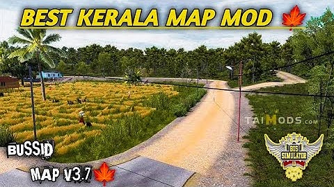 Bussid Map Mod V3.7_ Download Best Kerala 🚩Map Mod For Bus simulator Indonesia #bussidmapmod #mapmod